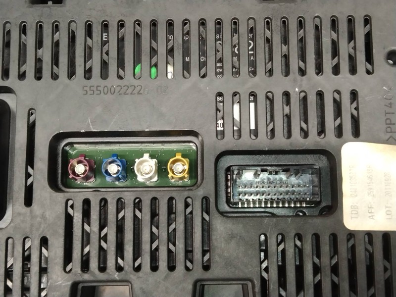 Recambio de cuadro instrumentos para renault scenic iii emotion referencia OEM IAM 248103583R 503002220113 