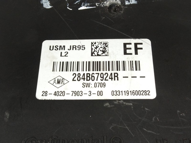 Recambio de caja reles / fusibles para renault scenic iii emotion referencia OEM IAM 284B67924R EF 