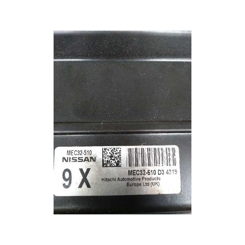 Recambio de centralita motor uce para nissan primera berlina (p12) 1.6 cat referencia OEM IAM MEC32510 D34319 9X