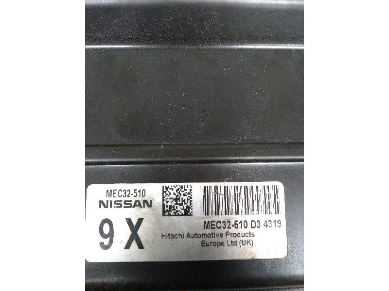 Recambio de centralita motor uce para nissan primera berlina (p12) 1.6 cat referencia OEM IAM MEC32510 D34319 9X