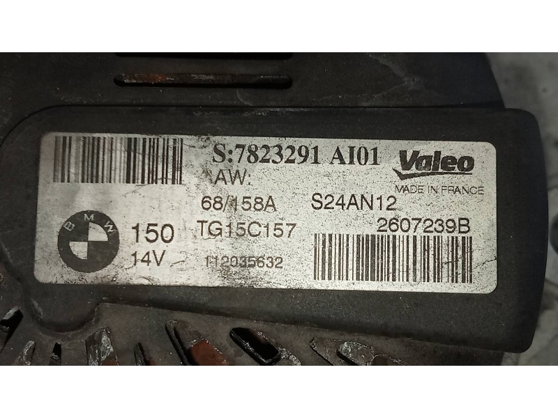 Recambio de alternador para mini countryman (r60) one d referencia OEM IAM 7823291AI01 TG15C157 2607239B