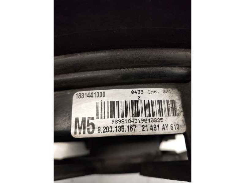 Recambio de electroventilador para renault modus 1.5 dci diesel referencia OEM IAM 1831441000 8200135167 