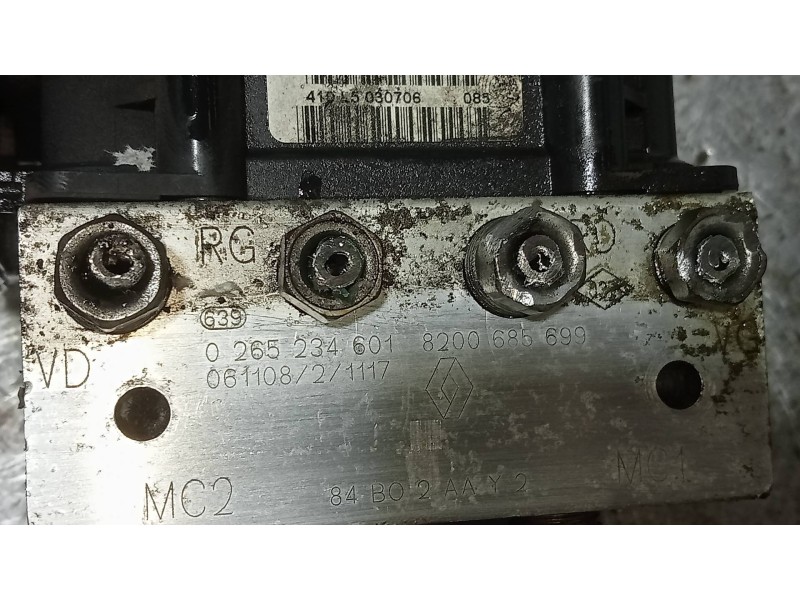 Recambio de abs para renault megane ii berlina 3p luxe privilege referencia OEM IAM 0265234601 8200685699 0265950728