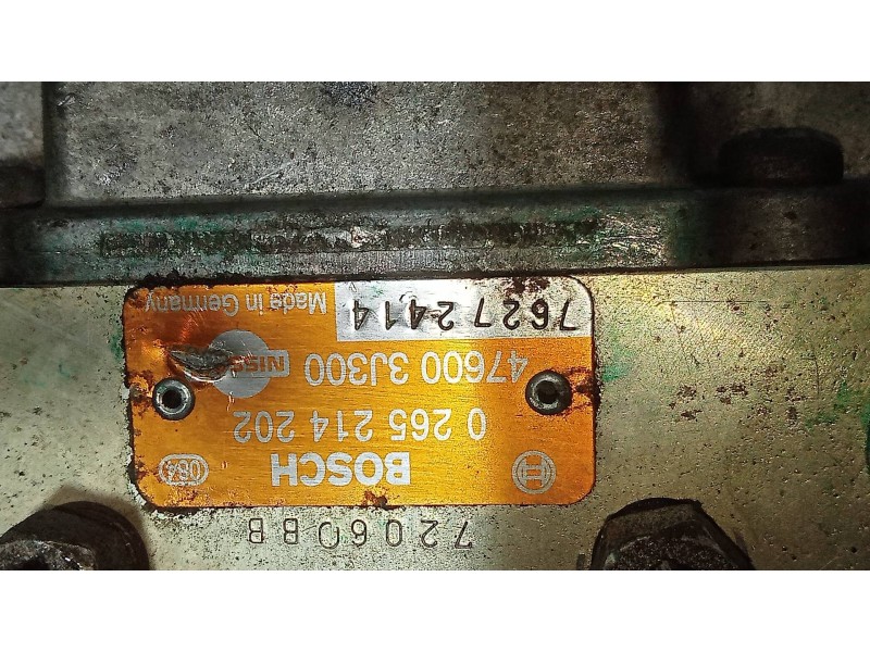 Recambio de abs para nissan primera berlina (p11) gx referencia OEM IAM 0265214202 476003J300 
