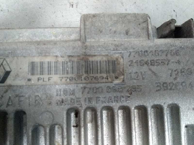 Recambio de centralita motor uce para renault clio i fase i+ii (b/c57) 1.2 referencia OEM IAM 7700107694 HOM7700868295 216485574