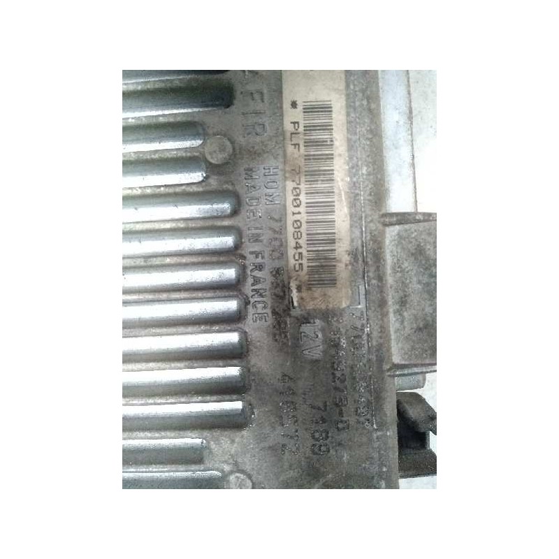 Recambio de centralita motor uce para renault clio i fase i+ii (b/c57) 1.2 referencia OEM IAM 7700108455 HOM7700868295 216492730