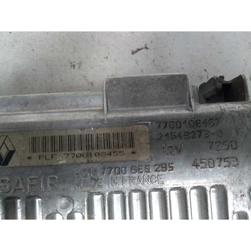 Recambio de centralita motor uce para renault clio i fase i+ii (b/c57) 1.2 referencia OEM IAM 7700108455 HOM7700868295 216492730 Recambio de centralita motor uce para renault clio i fase i+ii (b/c57) 1.2 referencia OEM IAM 7700108455 HOM7700868295 216492730