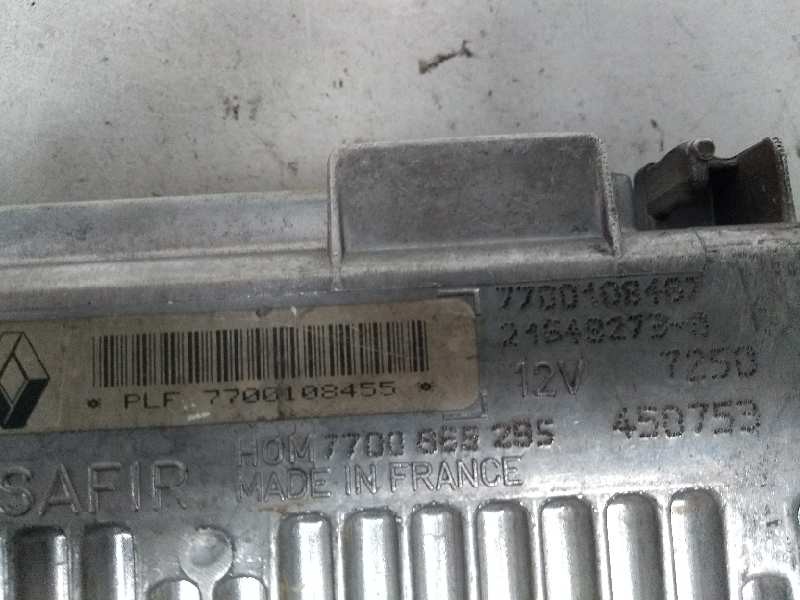 Recambio de centralita motor uce para renault clio i fase i+ii (b/c57) 1.2 referencia OEM IAM 7700108455 HOM7700868295 216492730 Recambio de centralita motor uce para renault clio i fase i+ii (b/c57) 1.2 referencia OEM IAM 7700108455 HOM7700868295 216492730