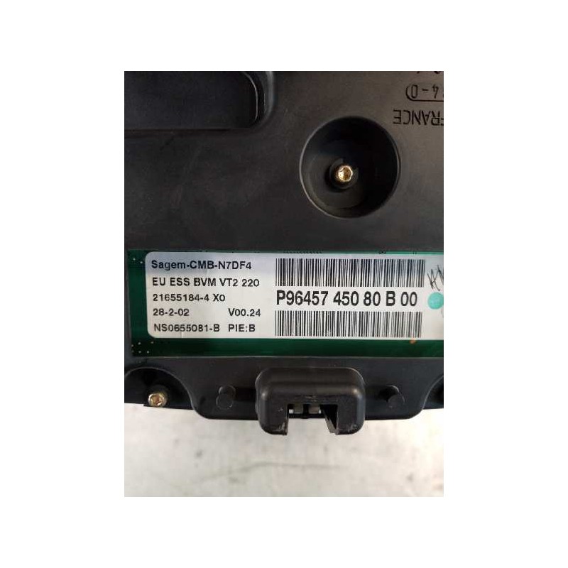 Recambio de cuadro instrumentos para citroen xsara coupe 1.6i 16v vtr referencia OEM IAM P9645745080 B00 216551844X0