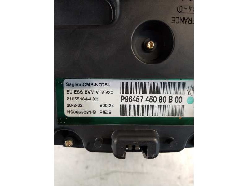 Recambio de cuadro instrumentos para citroen xsara coupe 1.6i 16v vtr referencia OEM IAM P9645745080 B00 216551844X0