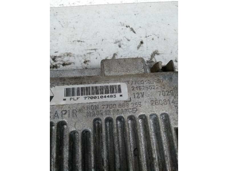 Recambio de centralita motor uce para renault twingo (co6) 1.2 referencia OEM IAM 7700104483 HOM7700868295 216250223