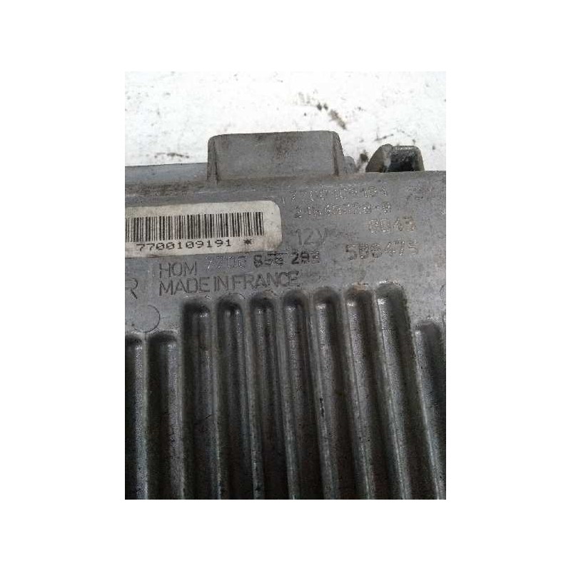 Recambio de centralita motor uce para renault kangoo (f/kc0) 1.2 referencia OEM IAM 7700109191 HOM7700868293 216436289