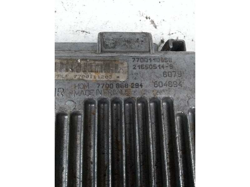 Recambio de centralita motor uce para renault clio ii fase i (b/cbo) referencia OEM IAM 7700111203 HOM7700868294 216505149