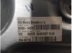 Recambio de elevalunas delantero derecho para kia cee´d active referencia OEM IAM 824801H070 402054D  2