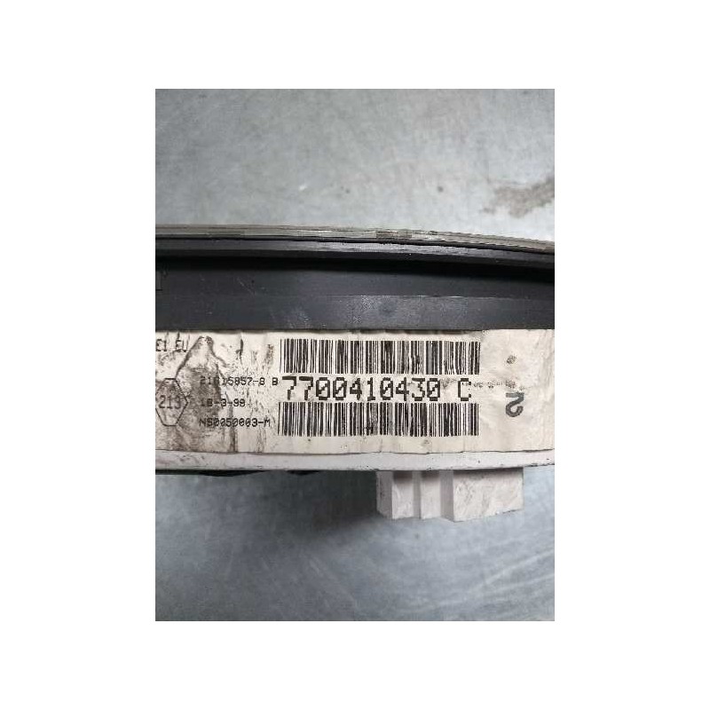 Recambio de cuadro instrumentos para renault clio ii fase i (b/cbo) 1.2 referencia OEM IAM 7700410430C  