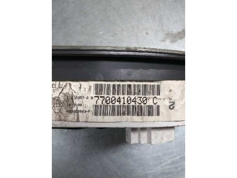 Recambio de cuadro instrumentos para renault clio ii fase i (b/cbo) 1.2 referencia OEM IAM 7700410430C  