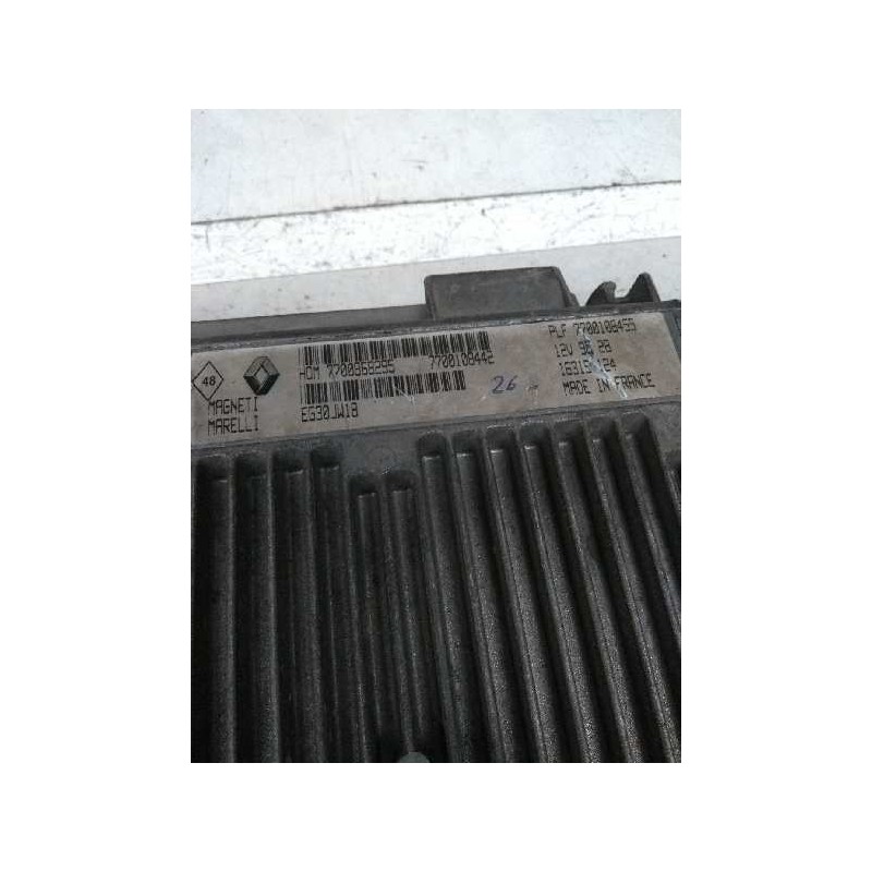 Recambio de centralita motor uce para renault clio i fase i+ii (b/c57) 1.2 referencia OEM IAM 7700108455 HOM7700868295 770010844 Recambio de centralita motor uce para renault clio i fase i+ii (b/c57) 1.2 referencia OEM IAM 7700108455 HOM7700868295 770010844