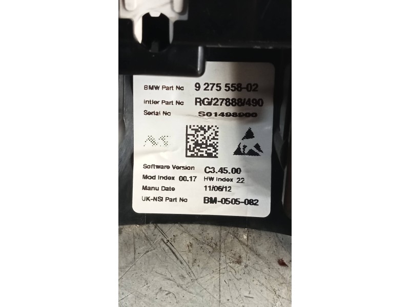 Recambio de cuadro instrumentos para mini countryman (r60) one d referencia OEM IAM 927555802 BM05055082 