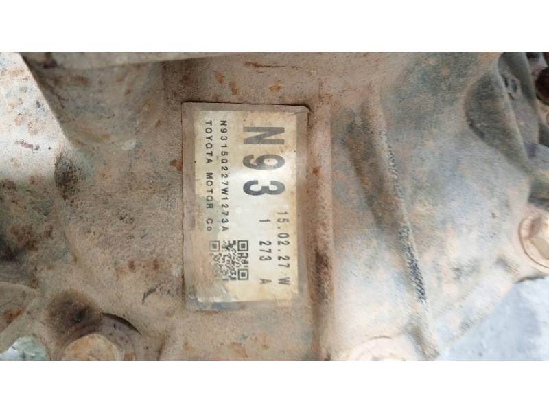 Recambio de diferencial delantero para toyota land cruiser (j15) basis referencia OEM IAM   