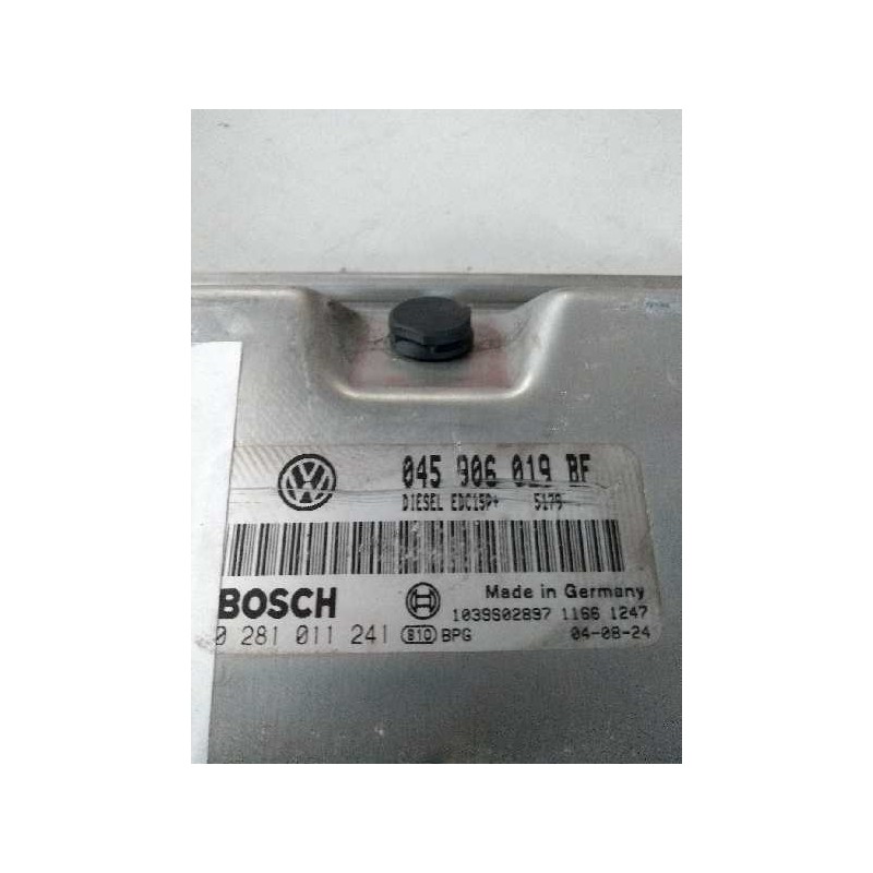 Recambio de centralita motor uce para volkswagen polo (9n1) 1.4 tdi referencia OEM IAM 0281011241 045906019BF EDC15P