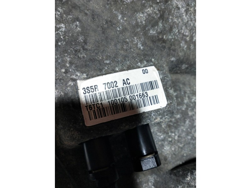 Recambio de caja cambios para ford ka (ccq) luxury referencia OEM IAM 3S5R7002AC T6TC1 100105 001663 