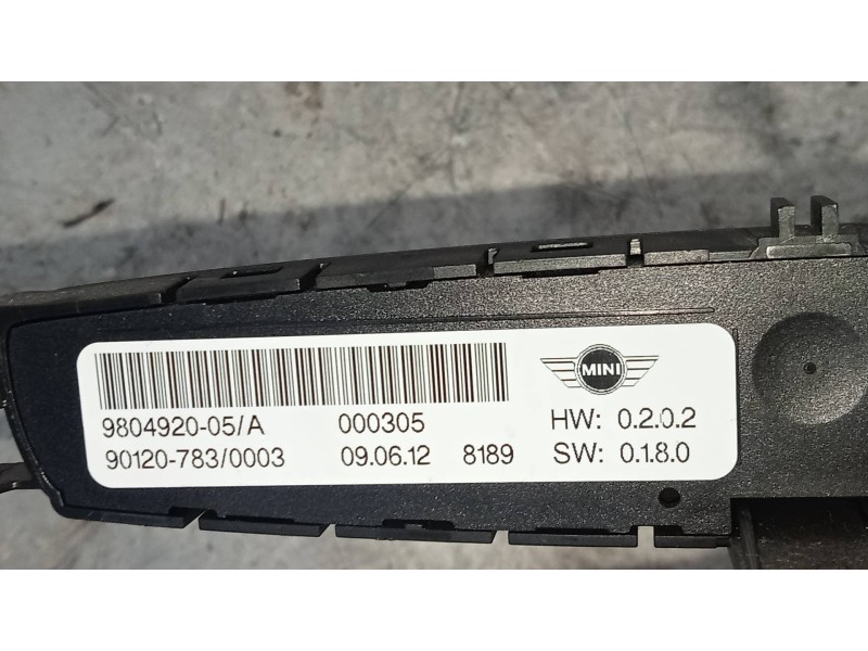 Recambio de mando multifuncion para mini countryman (r60) one d referencia OEM IAM 980492005 90120783 