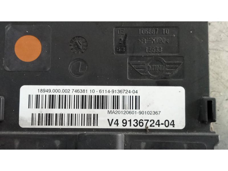 Recambio de modulo electronico para mini countryman (r60) one d referencia OEM IAM V4913672404  