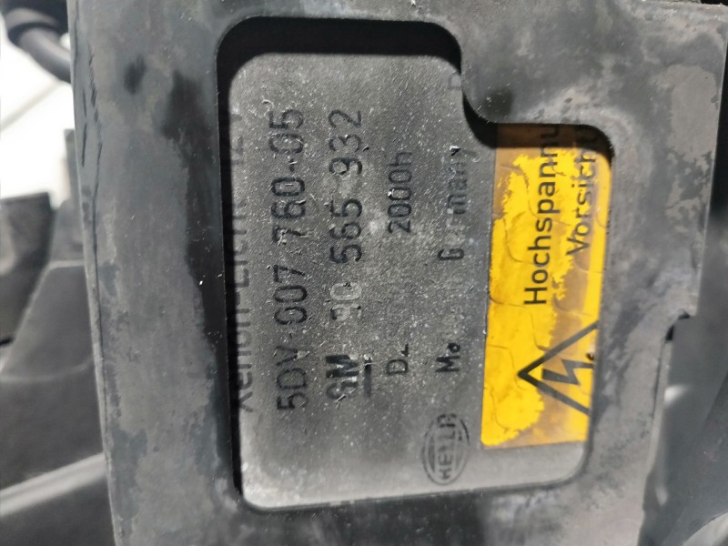 Recambio de faro derecho para opel omega b executive berlina referencia OEM IAM 00905022 5DV00776005 