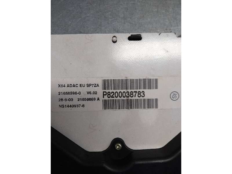 Recambio de cuadro instrumentos para renault scenic rx4 (ja0) 2.0 16v referencia OEM IAM P8200038783 NS14409376 