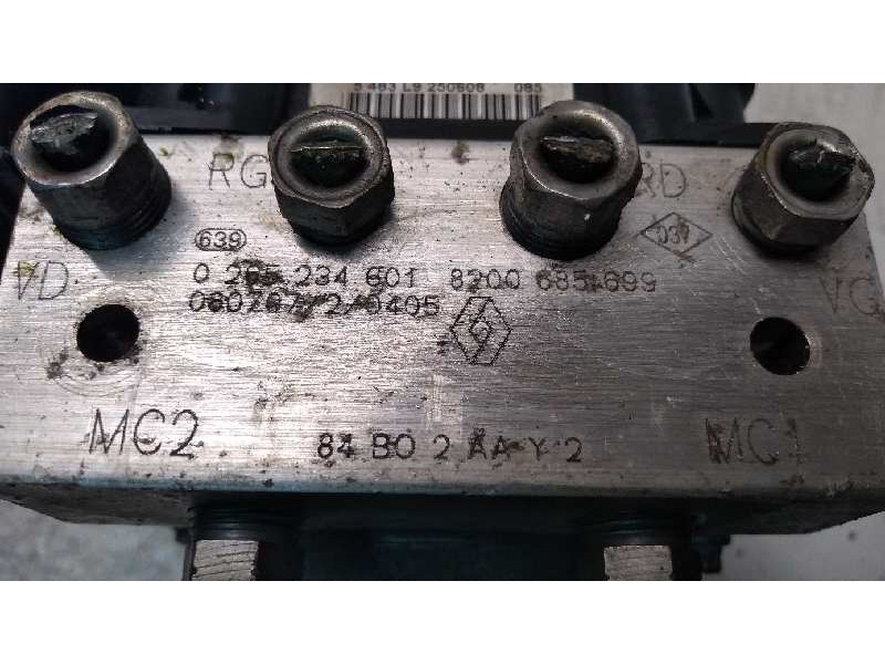 Recambio de abs para renault megane ii berlina 3p 1.5 dci diesel cat referencia OEM IAM 0265234601 0265950728 8200685699 84B02AA