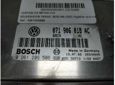 Recambio de centralita motor uce para volkswagen passat berlina (3b2) highline syncro / 4motion referencia OEM IAM 0261206508 07 2