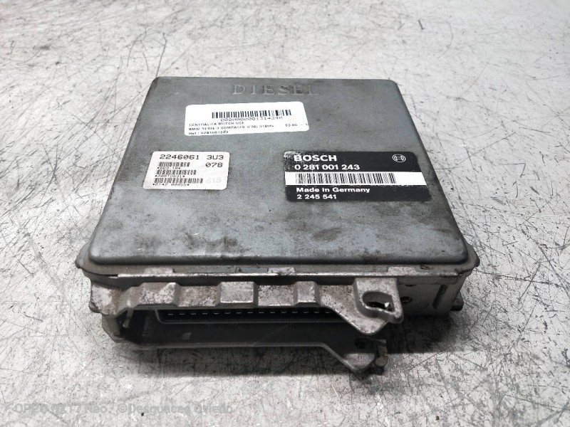 Recambio de centralita motor uce para bmw serie 3 compacto (e36) 318tds referencia OEM IAM 0281001243 2245541 2246061