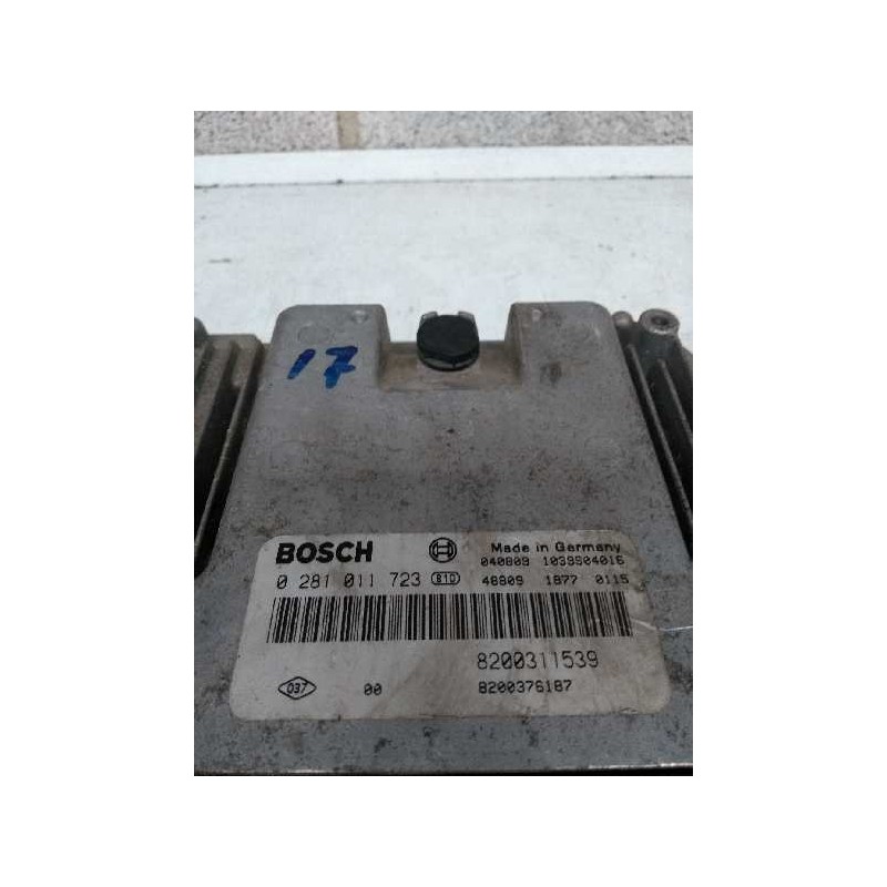 Recambio de centralita motor uce para renault espace iv (jk0) 1.9 dci diesel referencia OEM IAM 0281011723 8200311539 8200376187