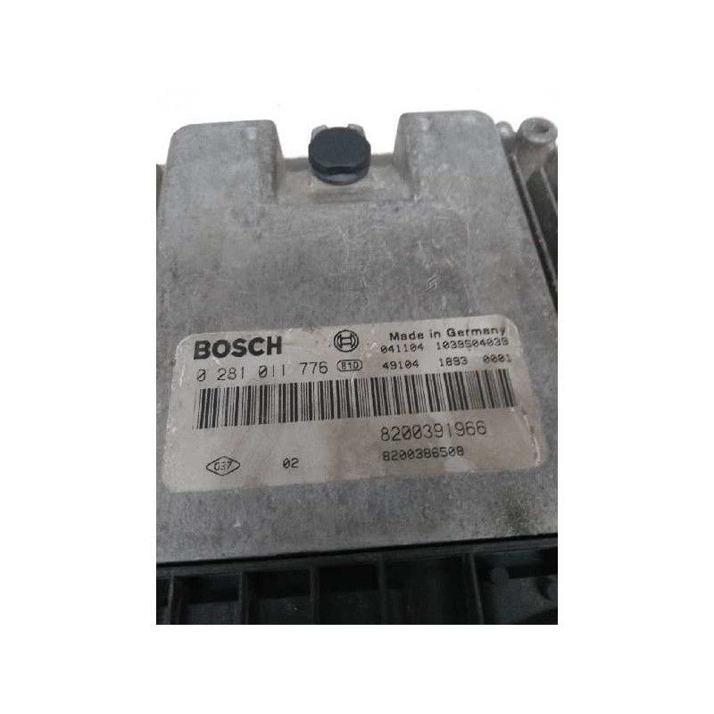 Recambio de centralita motor uce para renault scenic ii 1.9 dci diesel referencia OEM IAM 0281011776 8200391966 8200386508