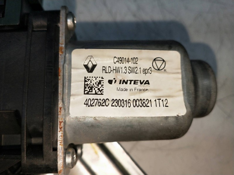 Recambio de elevalunas trasero izquierdo para renault talisman intens referencia OEM IAM 402762C 827210991R 4P