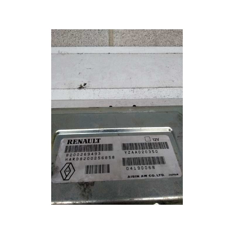 Recambio de centralita cambio automatico para renault vel satis (bj0) 3.0 v6 dci turbodiesel cat referencia OEM IAM 8200269493 H