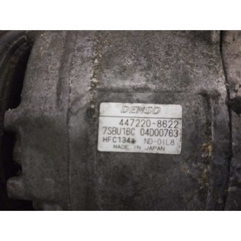 Recambio de compresor aire acondicionado para renault vel satis (bj0) 3.0 v6 dci turbodiesel cat referencia OEM IAM 4472208622 7