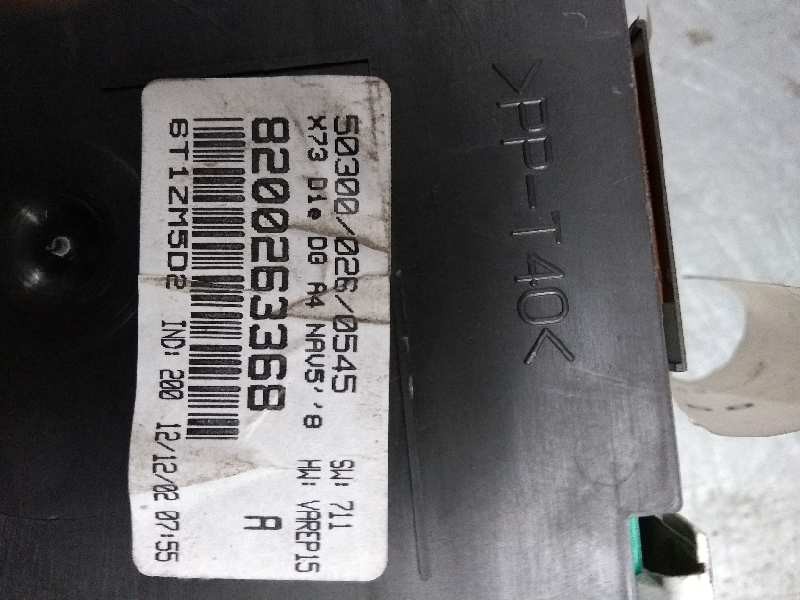 Recambio de cuadro instrumentos para renault vel satis (bj0) 3.0 v6 dci turbodiesel cat referencia OEM IAM 8200263368 5030002605