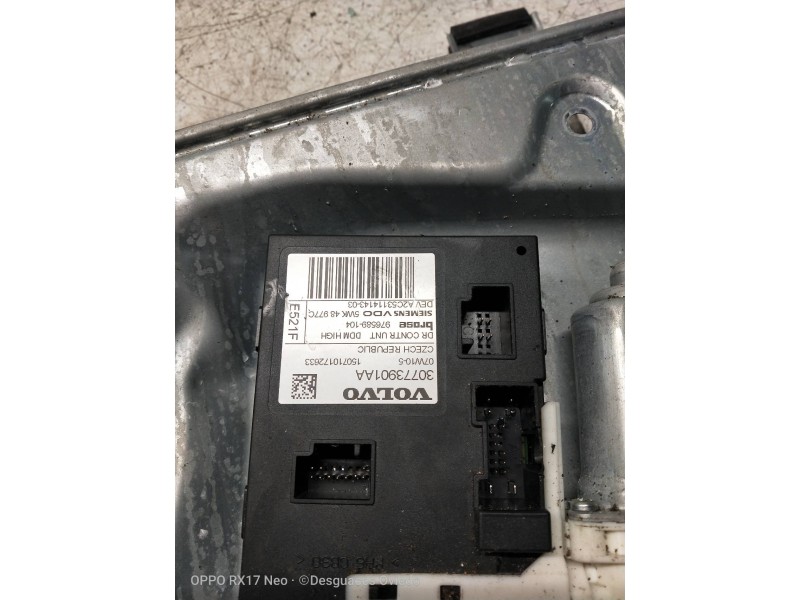 Recambio de elevalunas delantero izquierdo para volvo s40 berlina 2.0 d kinetic referencia OEM IAM 8679080 30773901AA 4P
