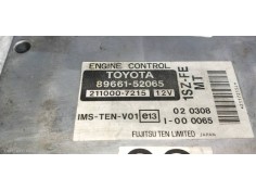 Recambio de centralita motor uce para toyota yaris (ncp1/nlp1/scp1) 1.0 linea sol referencia OEM IAM 8966152065 2110007215  2