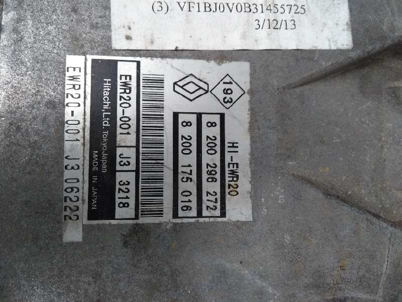 Recambio de centralita motor uce para renault vel satis (bj0) 3.5 v6 referencia OEM IAM EWR20001 8200296272 8200175016