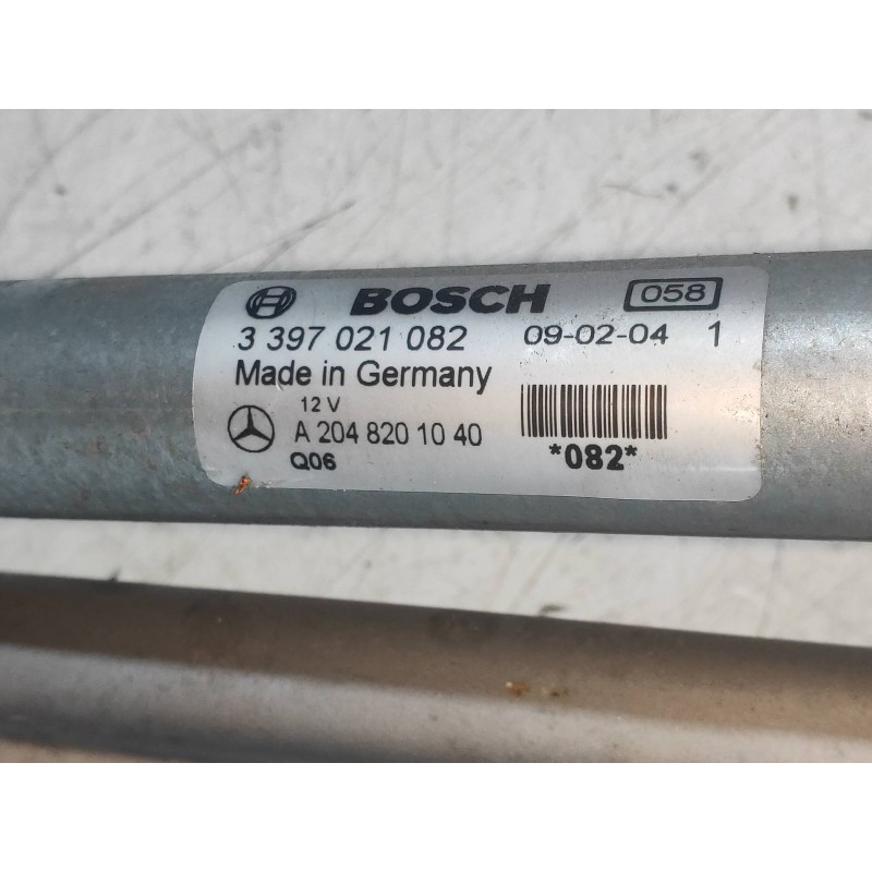 Recambio de motor limpia delantero para mercedes clase c (w204) berlina c 180 kompressor blueefficiency (204.044) referencia OEM