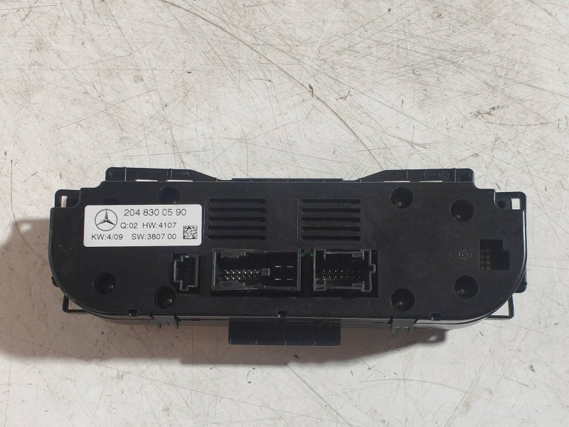 Recambio de mando calefaccion / aire acondicionado para mercedes clase c (w204) berlina c 180 kompressor blueefficiency (204.044