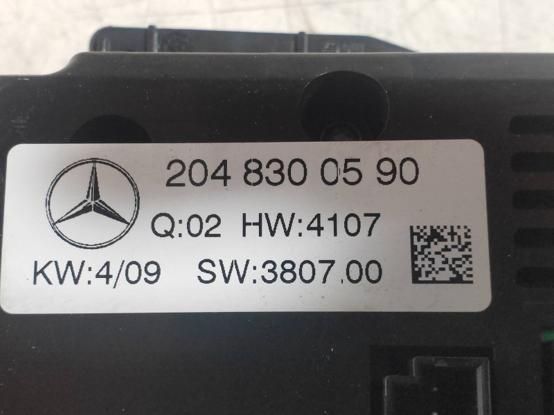 Recambio de mando calefaccion / aire acondicionado para mercedes clase c (w204) berlina c 180 kompressor blueefficiency (204.044