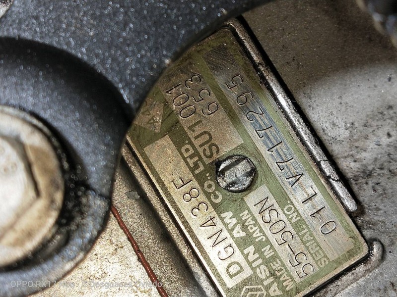 Recambio de caja cambios para renault vel satis (bj0) 3.0 v6 dci turbodiesel cat referencia OEM IAM SU1001653 5550SN DGN438F 01L