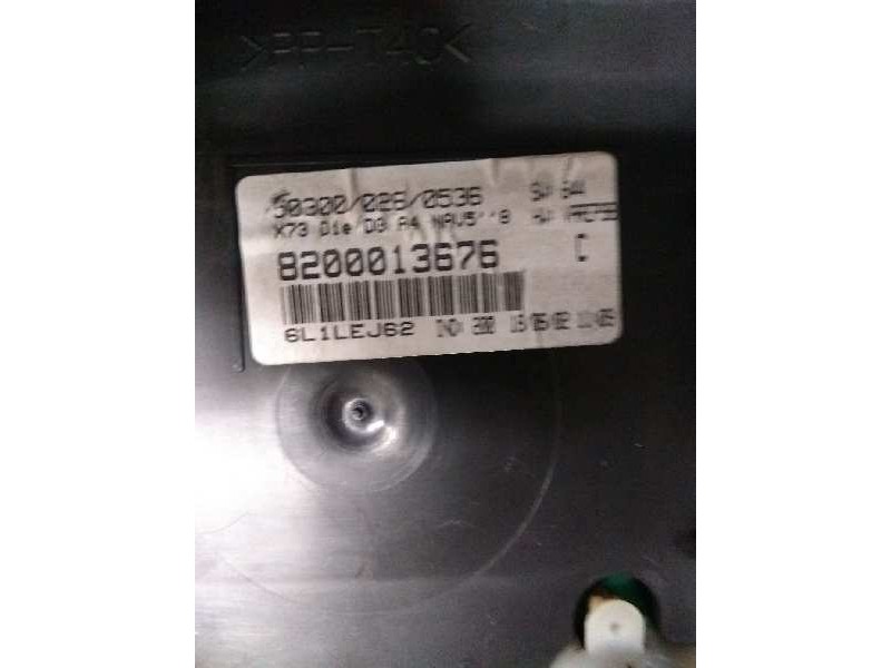 Recambio de cuadro instrumentos para renault vel satis (bj0) 3.0 v6 dci turbodiesel cat referencia OEM IAM 8200013676 5030002605