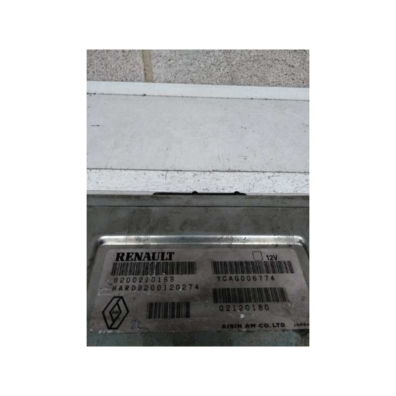 Recambio de centralita cambio automatico para renault vel satis (bj0) 3.0 v6 dci turbodiesel cat referencia OEM IAM 8200210168 H