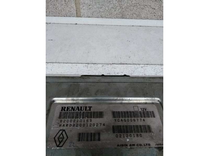 Recambio de centralita cambio automatico para renault vel satis (bj0) 3.0 v6 dci turbodiesel cat referencia OEM IAM 8200210168 H