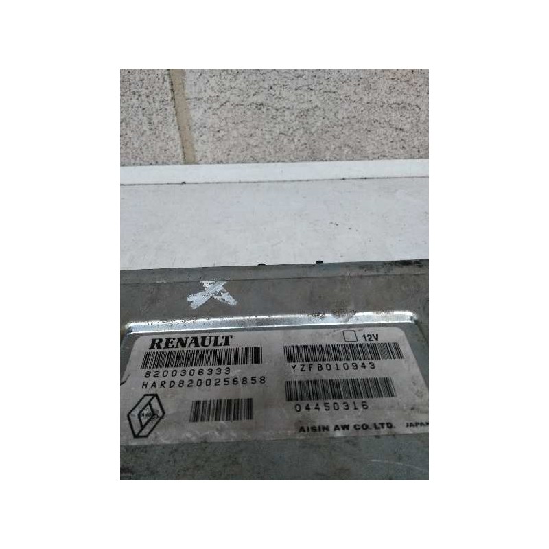 Recambio de centralita cambio automatico para renault espace iv (jk0) 3.0 v6 dci turbodiesel cat referencia OEM IAM 8200306333 H