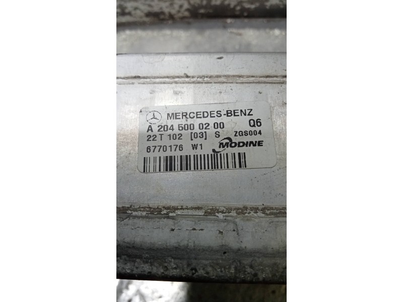 Recambio de intercooler para mercedes clase e (w212) lim. e 220 bluetec 4matic (212.011) referencia OEM IAM A2045000200  